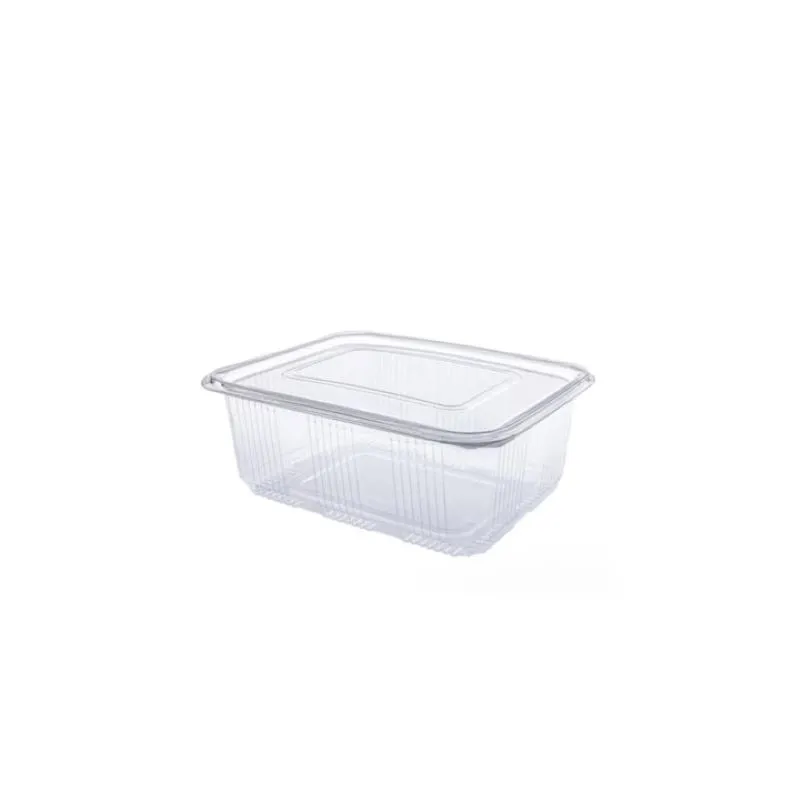 Alege caserolele standard transparente cu capac atașat, set de 100 buc, capacitate 1000 ml. Perfecte pentru depozitare, livrare