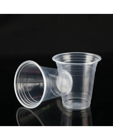 Alege setul de pahare transparente pentru bere, 100 bucăți, cu o capacitate de 400 ml. Perfecte pentru petreceri, evenimente și