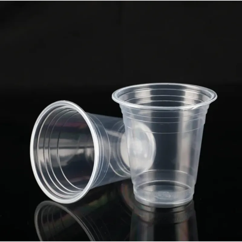 Alege setul de pahare transparente pentru bere, 100 bucăți, cu o capacitate de 400 ml. Perfecte pentru petreceri, evenimente și