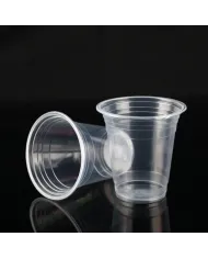 Alege setul de pahare transparente pentru bere, 100 bucăți, cu o capacitate de 400 ml. Perfecte pentru petreceri, evenimente și