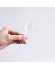 Alege setul de linguri din plastic transparent, 100 bucăți. Ideale pentru evenimente, catering sau uz zilnic. Rezistente, igieni