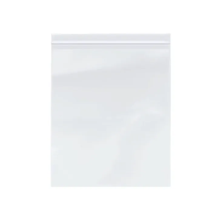 Set 100 Pungi Zip Transparent cu Închidere Fermoar, Dimensiune 20x16 cm