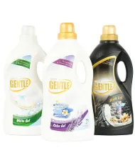 Gentle Detergent Lichid Rufe White 3L – Protejează și păstrează albul imaculat