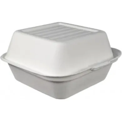 Caseroale biodegradabile pentru burger, rezistente și eco-friendly. Set 50 bucăți, ideale pentru fast-food, catering și livrări.