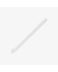 Paie din hârtie albe, ambalate individual, set 250 buc. Eco, biodegradabile și igienice. Diametru mare pentru Bubble Tea, smooth