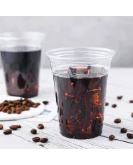Pahare PET Granita 10 oz (300 ml), ideale pentru smoothie, frappe și băuturi reci.