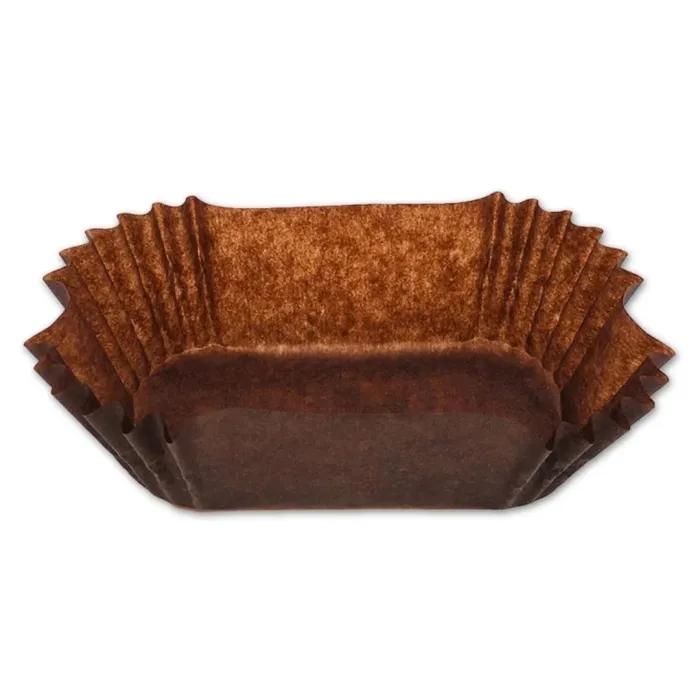 Chese Brown Mini-Chec 80x50x32 mm, ideale pentru coacerea și servirea mini-prăjiturilor, brioșelor și checurilor. Rezistente, ig