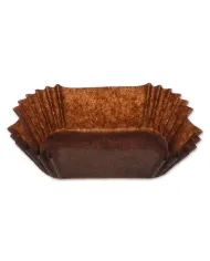 Chese Brown Mini-Chec 80x50x32 mm, ideale pentru coacerea și servirea mini-prăjiturilor, brioșelor și checurilor. Rezistente, ig